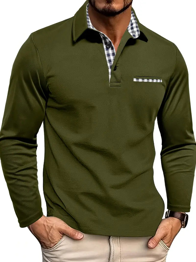 Paulo| Long Sleeve Polo Shirt