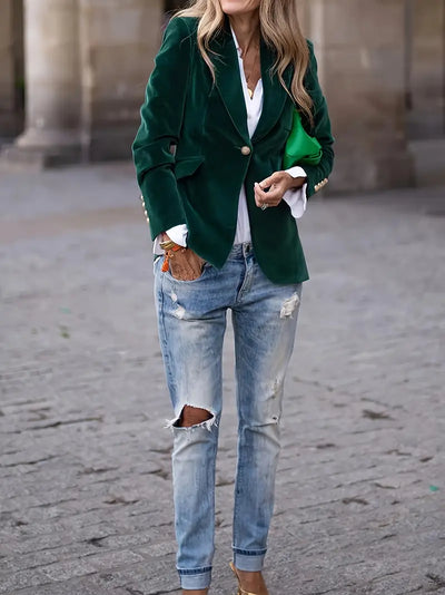 JULISSA | ELEGANT VELVET JACKET