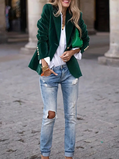 JULISSA | ELEGANT VELVET JACKET