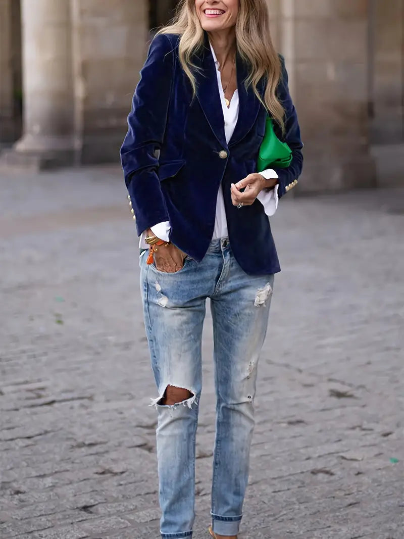 JULISSA | ELEGANT VELVET JACKET