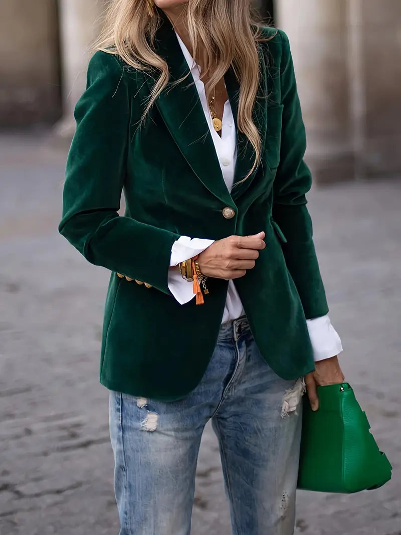 JULISSA | ELEGANT VELVET JACKET