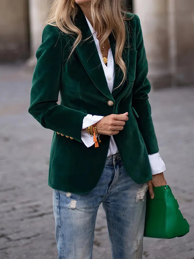 JULISSA | ELEGANT VELVET JACKET