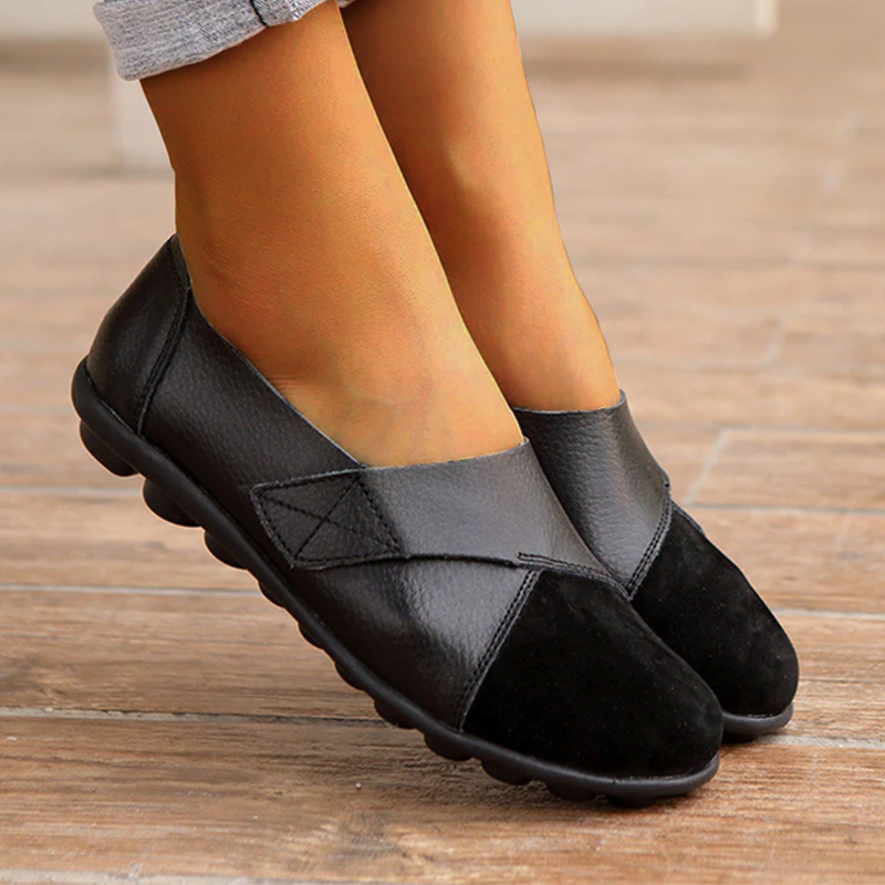 Liveli Premium Orthopedic Shoes Genuine Comfy Leather Loafers