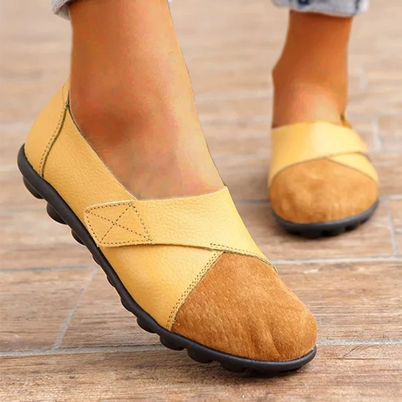 Liveli Premium Orthopedic Shoes Genuine Comfy Leather Loafers