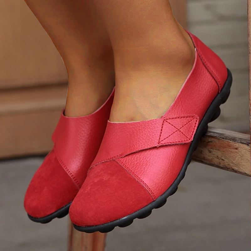 Liveli Premium Orthopedic Shoes Genuine Comfy Leather Loafers