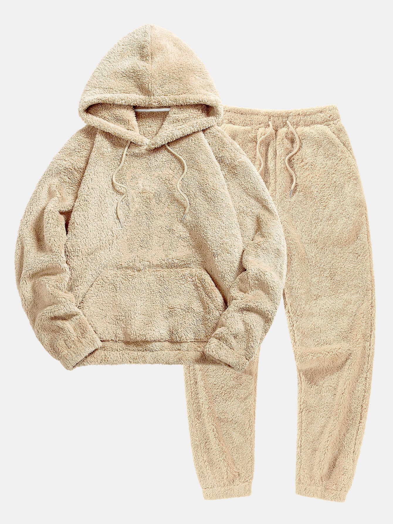 Basis Teddy Hoodie & Teddy Joggingbroek