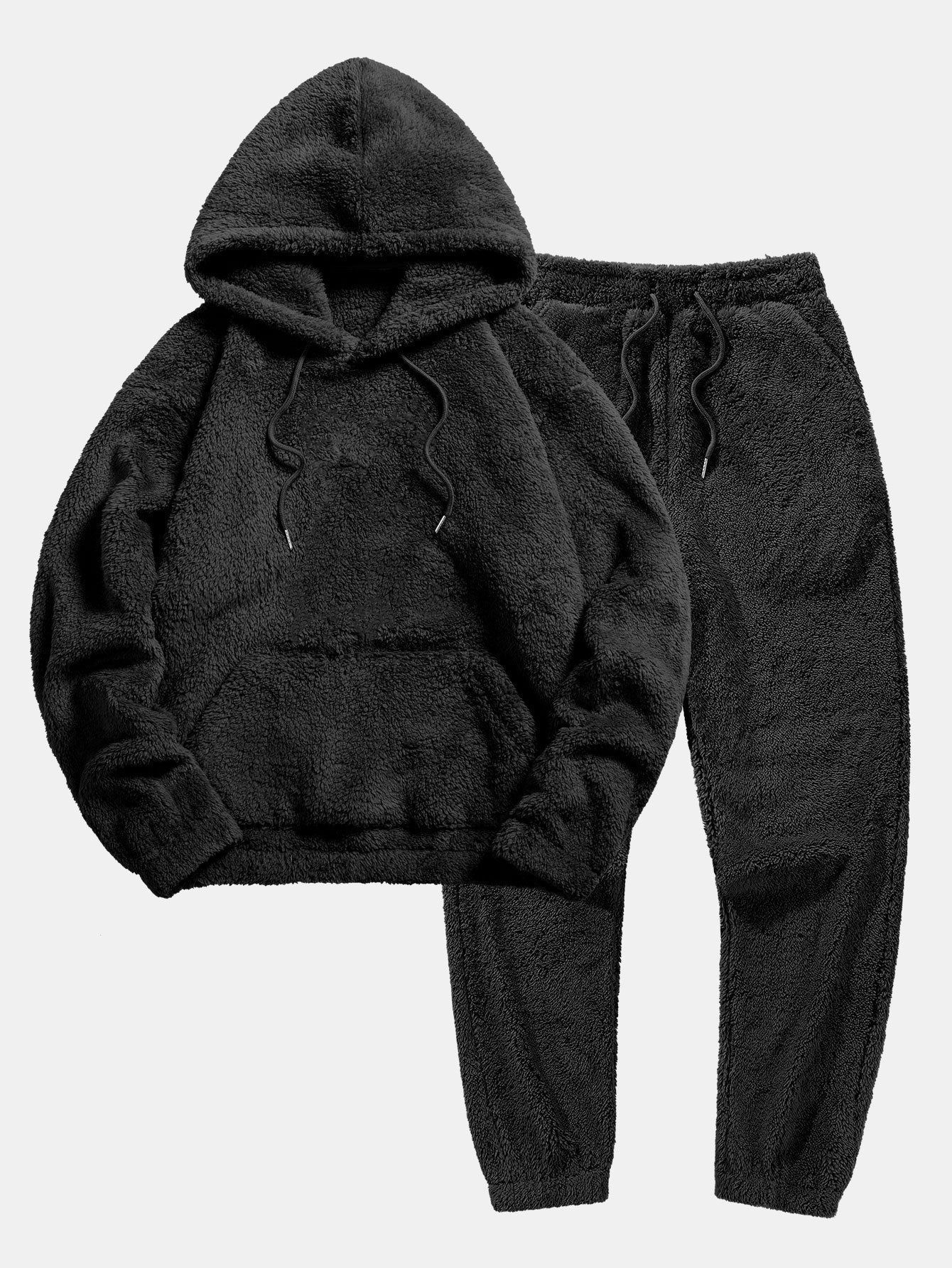 Basis Teddy Hoodie & Teddy Joggingbroek