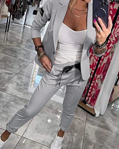 Thalina | Casual Chic Blazer Set