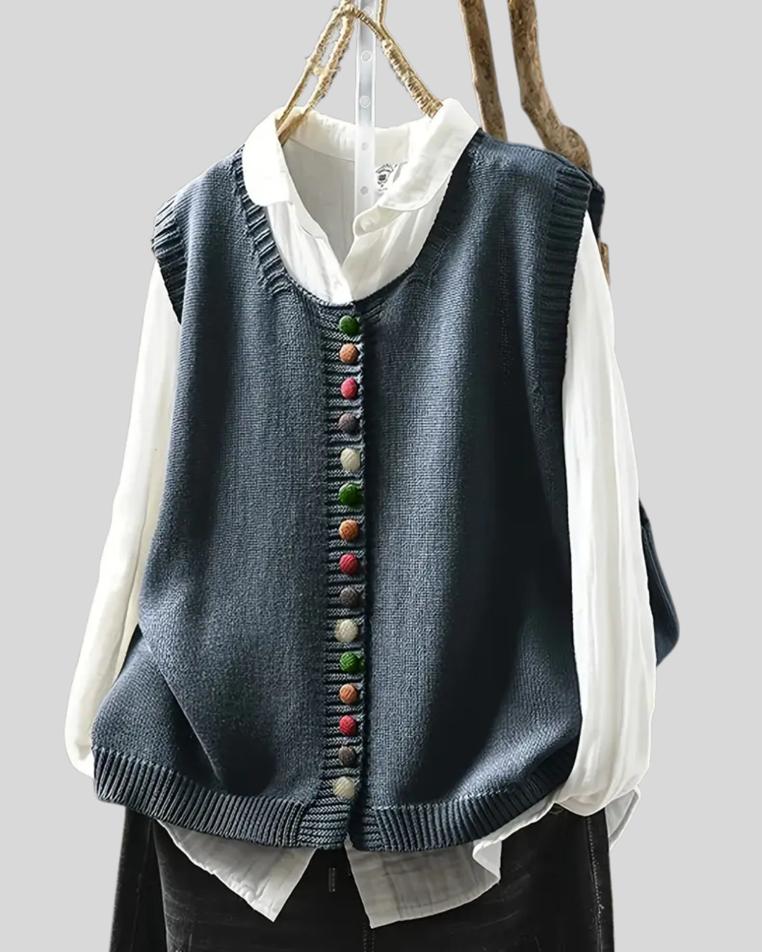 Emily | Sleeveless Knitted Vest