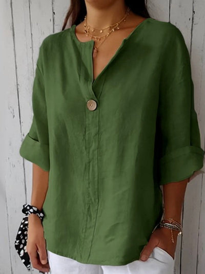 Aria | Casual V-hals Blouse