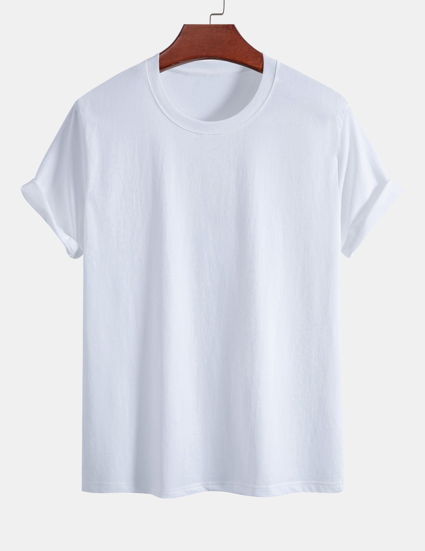 Basis Regular Fit Katoenen T-Shirt