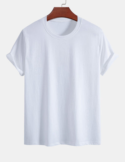 Basis Regular Fit Katoenen T-Shirt