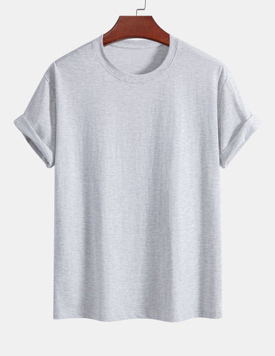 Basis Regular Fit Katoenen T-Shirt