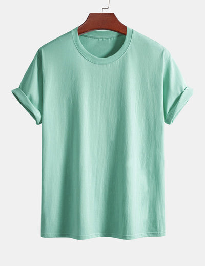 Basis Regular Fit Katoenen T-Shirt