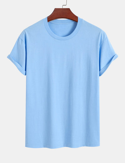 Basis Regular Fit Katoenen T-Shirt