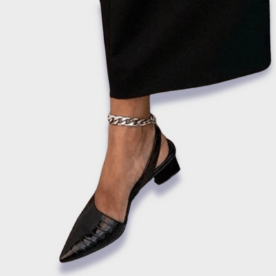 Heidi | Orthopedic Pumps with Croco Design