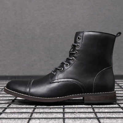 Oliver | Faux Leather Ankle Boots