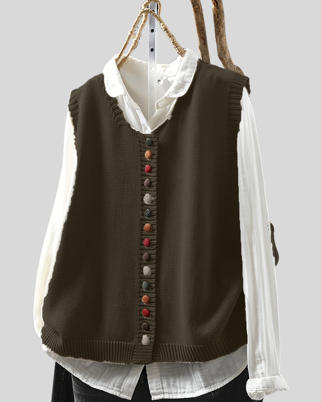 Emily | Sleeveless Knitted Vest