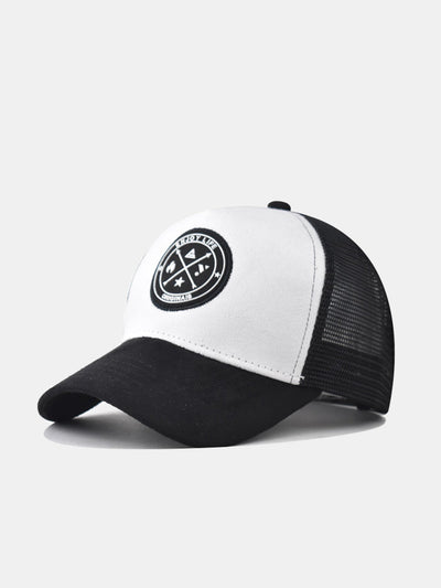Sign Embroidery Mesh Cotton Baseball Cap