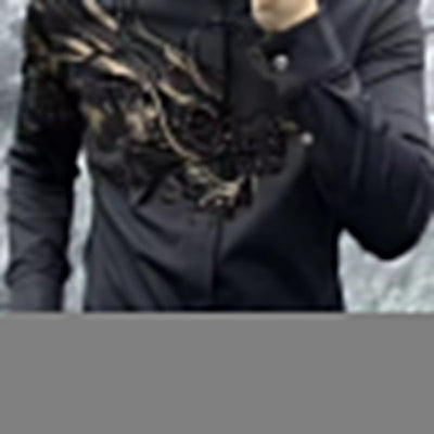 Gabriel | Camisa elegante para hombre con estampado y corte entallado