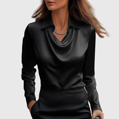 Brooklyn – Elegant Satin Blouse