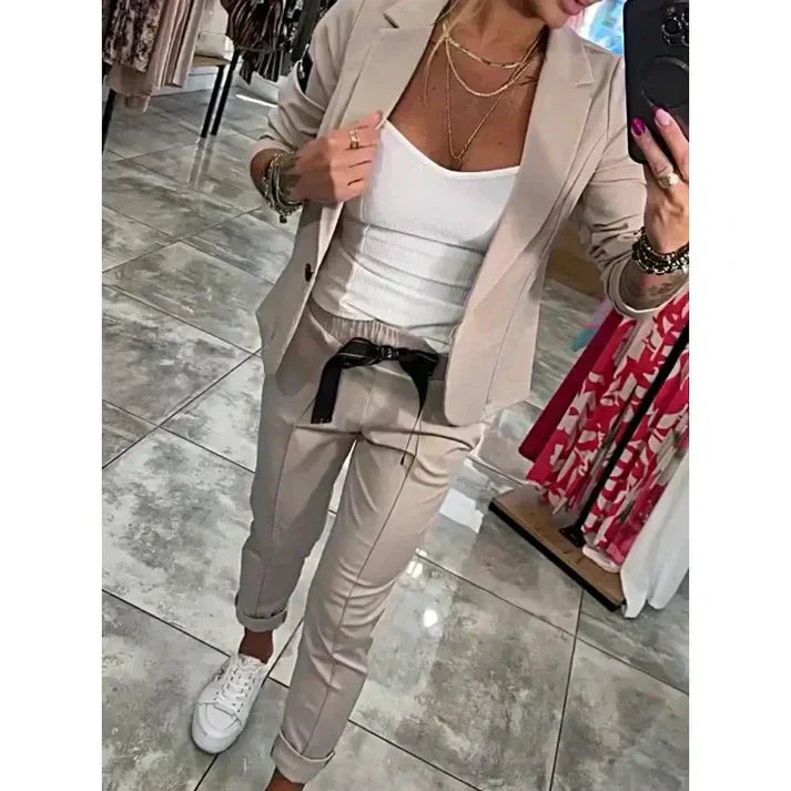 Thalina | Casual Chic Blazer Set