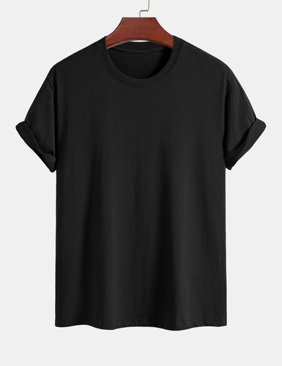 Basis Regular Fit Katoenen T-Shirt