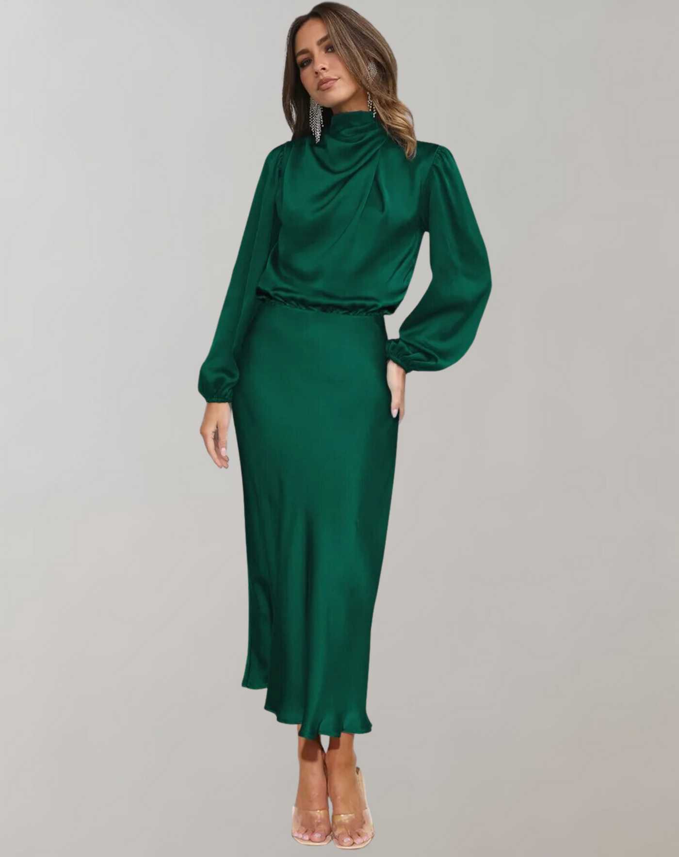 Bella™ | Lange Mouwen Jurk