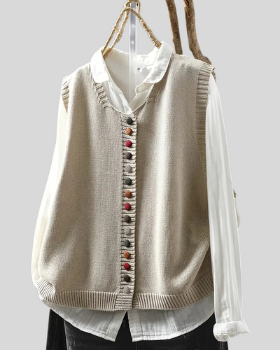 Emily | Sleeveless Knitted Vest