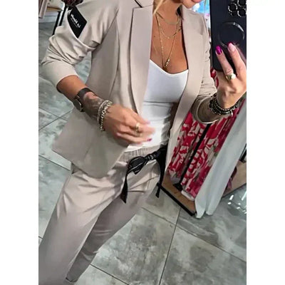 Thalina | Casual Chic Blazer Set