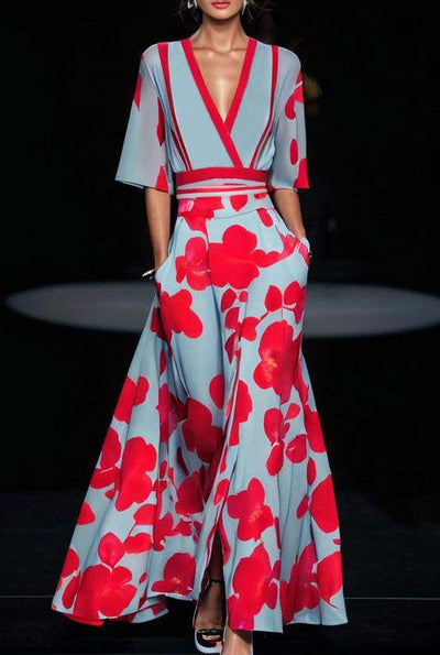 Andrina - Jurk met Elegante Mouwen
