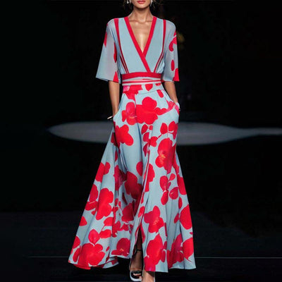 Andrina - Jurk met Elegante Mouwen