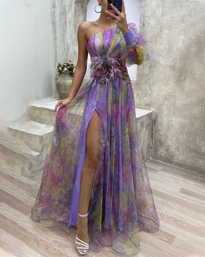 Cecelia™ | Eén Mouw Jurk