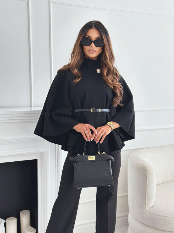 Lea - Chic Butterfly Belt Jacket