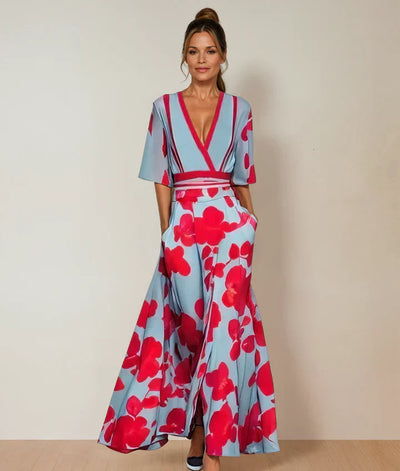 Andrina - Jurk met Elegante Mouwen