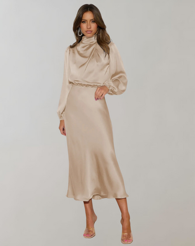 Bella™ | Lange Mouwen Jurk