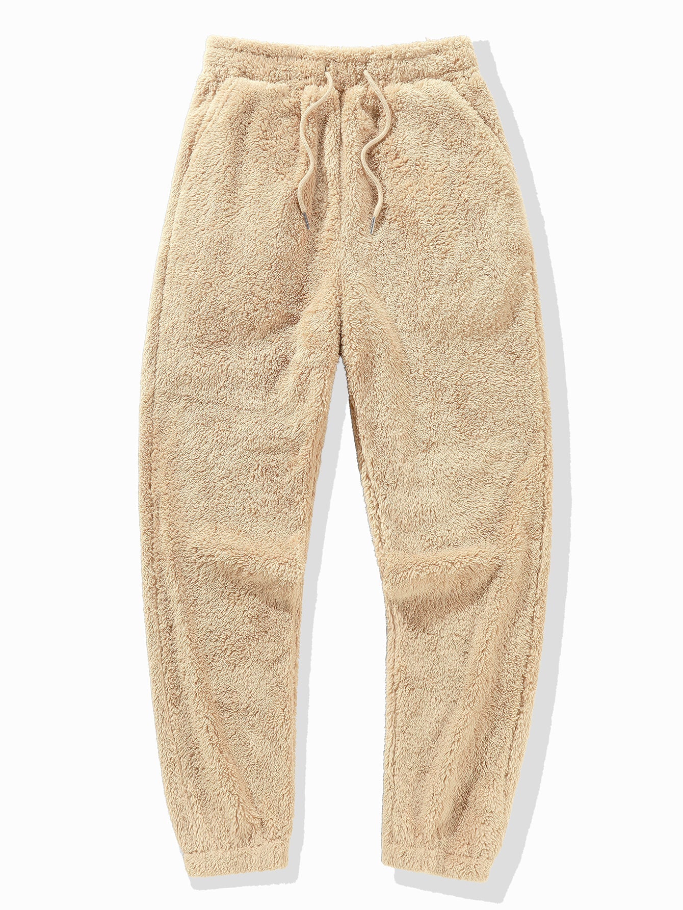 Beren Geborduurde Patch Teddy Hoodie & Teddy Joggingbroek