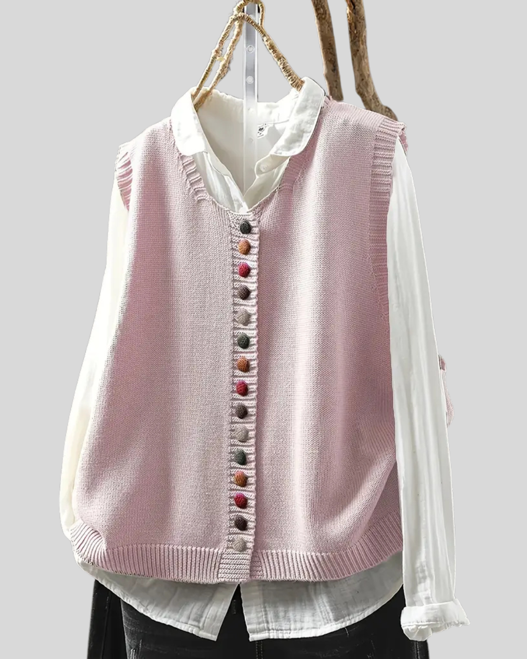 Emily | Sleeveless Knitted Vest