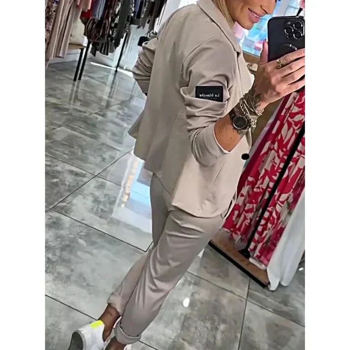 Thalina | Casual Chic Blazer Set