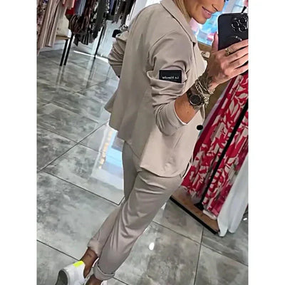 Thalina | Casual Chic Blazer Set