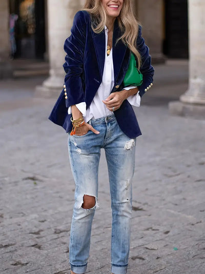 JULISSA | ELEGANT VELVET JACKET