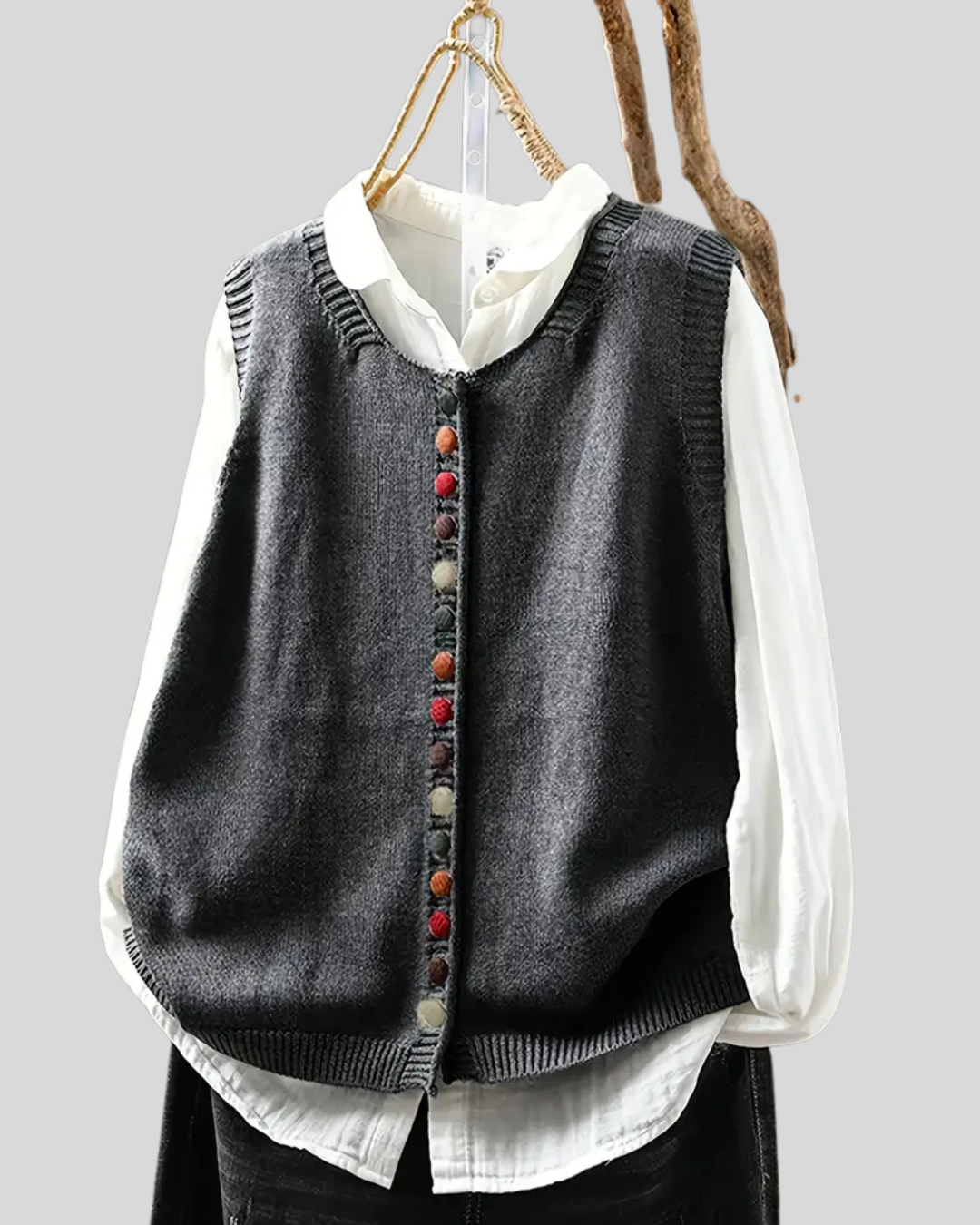 Emily | Sleeveless Knitted Vest