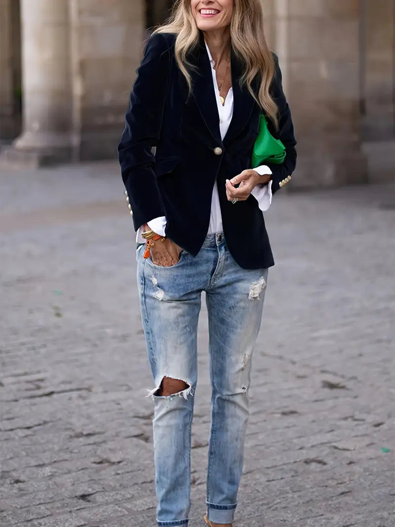 JULISSA | ELEGANT VELVET JACKET