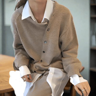 Cathy - Lässige Strickjacke