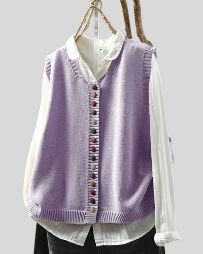 Emily | Sleeveless Knitted Vest