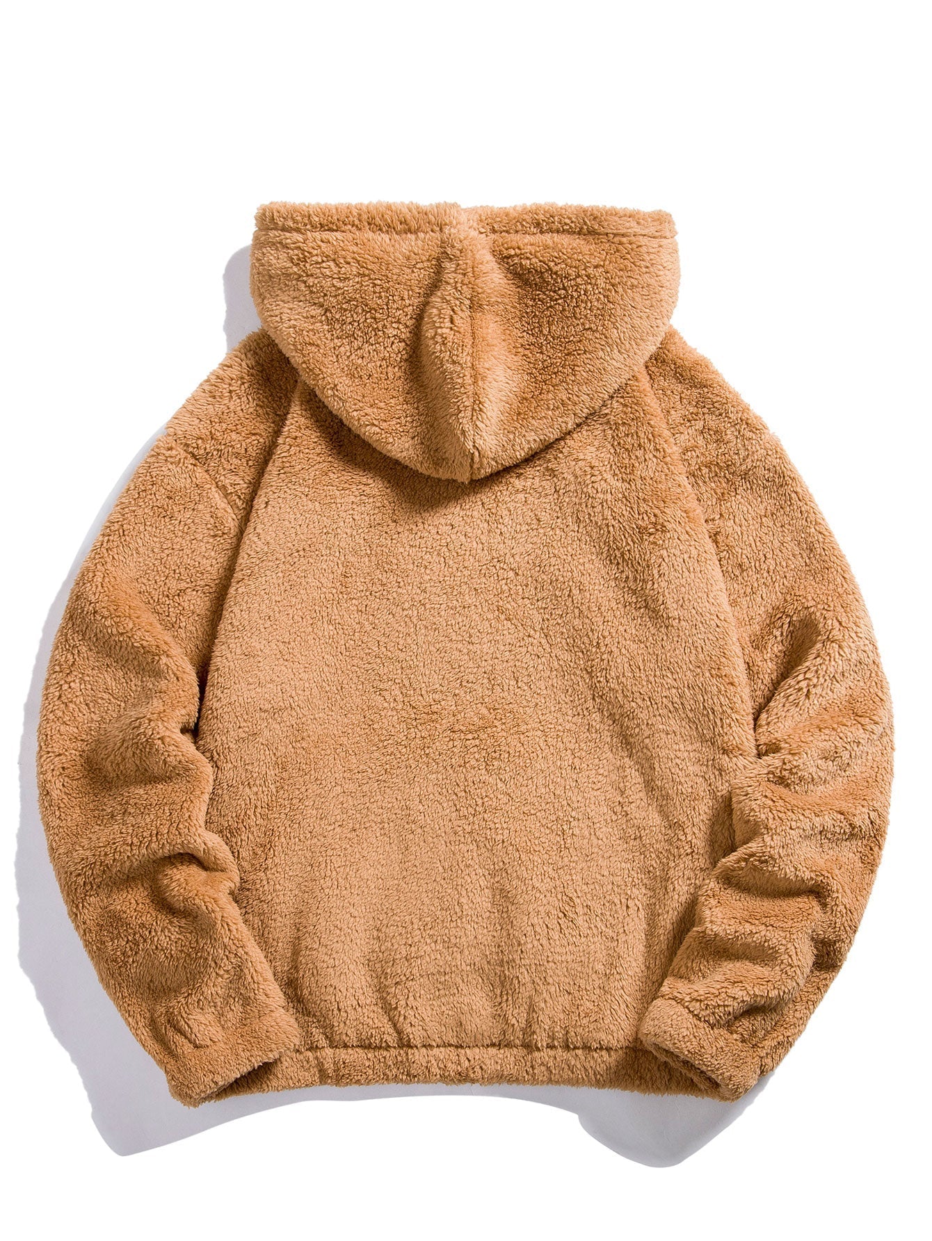 Beren Geborduurde Patch Teddy Hoodie