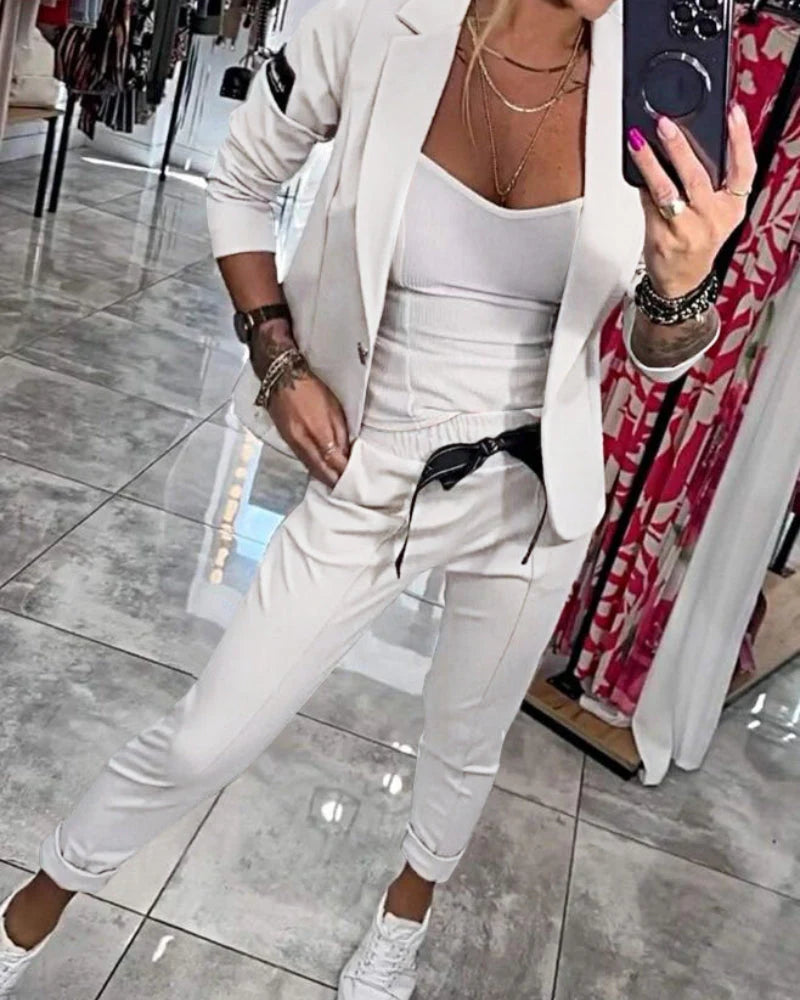 Thalina | Casual Chic Blazer Set