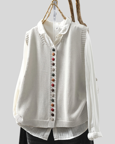 Emily | Sleeveless Knitted Vest