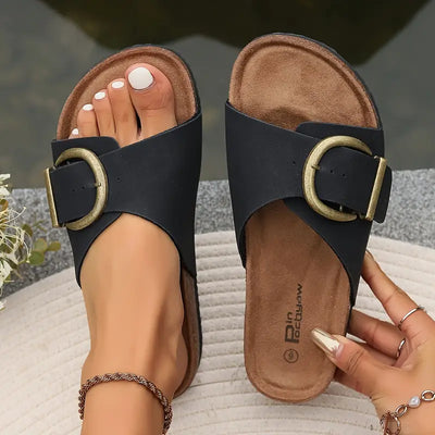 Naomi™ | Dicke orthopädische Sandalen für Damen