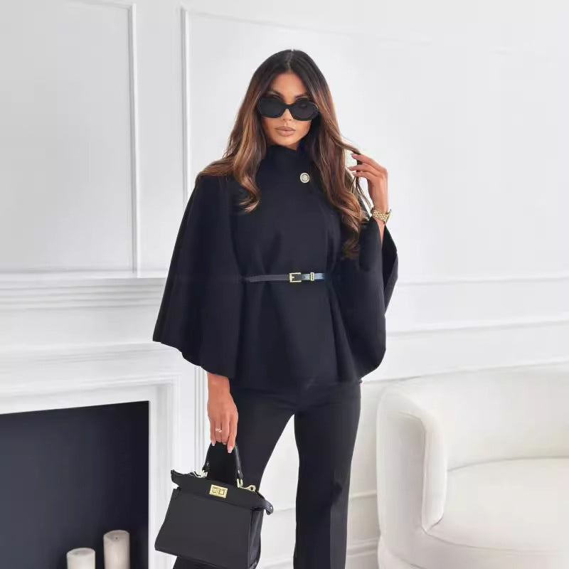 Lea - Chic Butterfly Belt Jacket